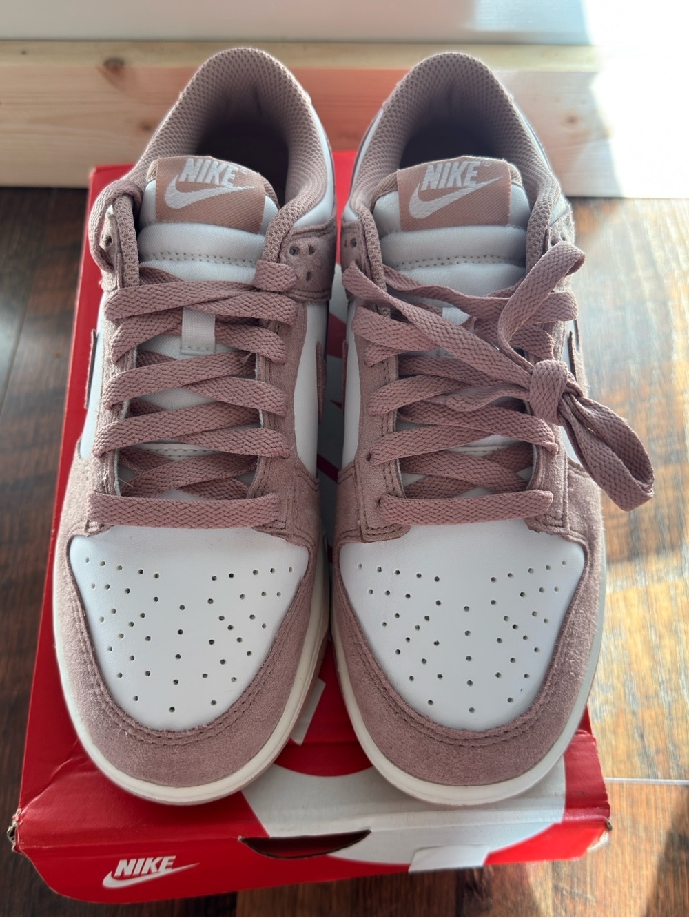 Nike Dunk Low White Particle Pink Sail - Picture 10 of 11